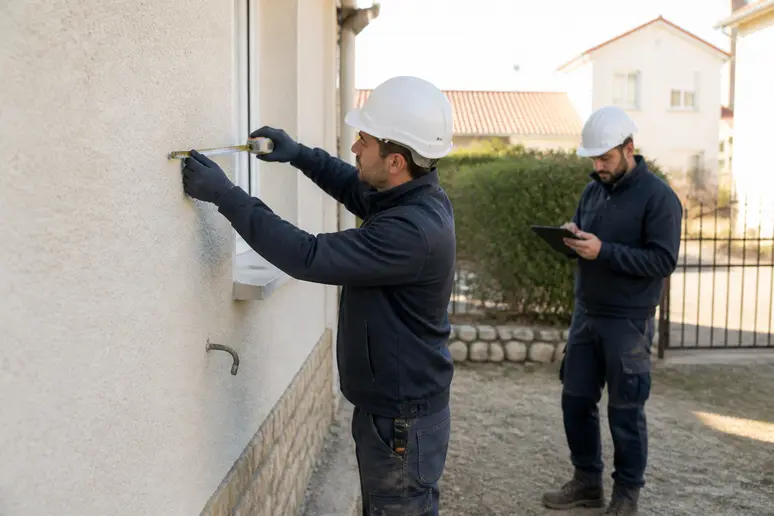 Calcul du budget pour les travaux de ravalement par une entreprise de facade